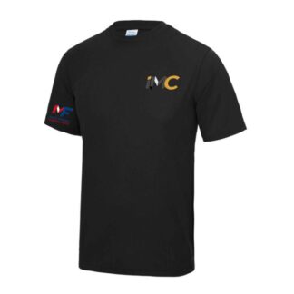 IMC Black cotton t-shirt (Adult) (SALE)
