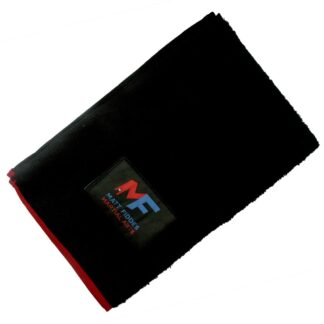 MF Small Black Sweat Towel